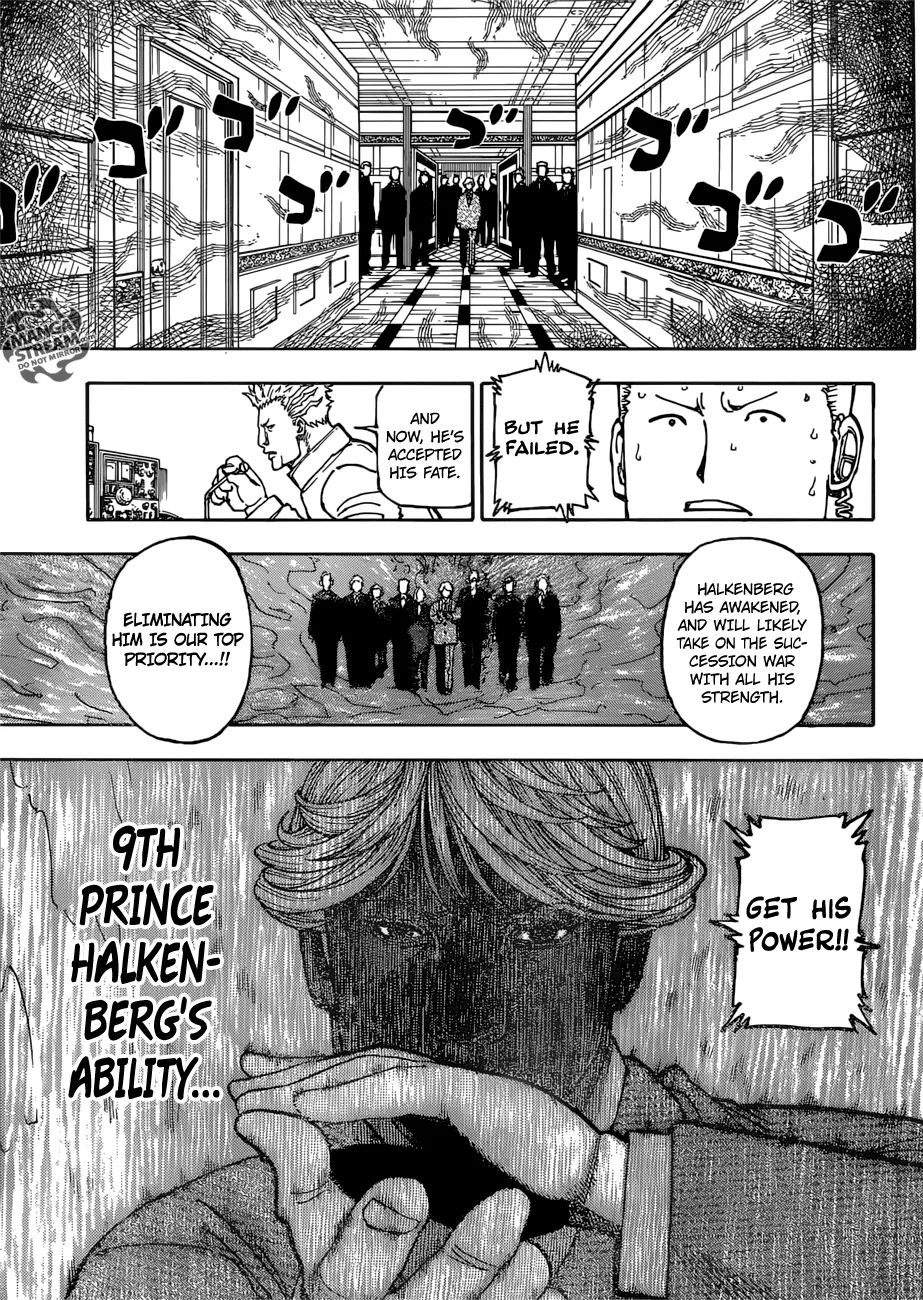 Hunter X Hunter Chapter 382 page 13 - MangaKakalot