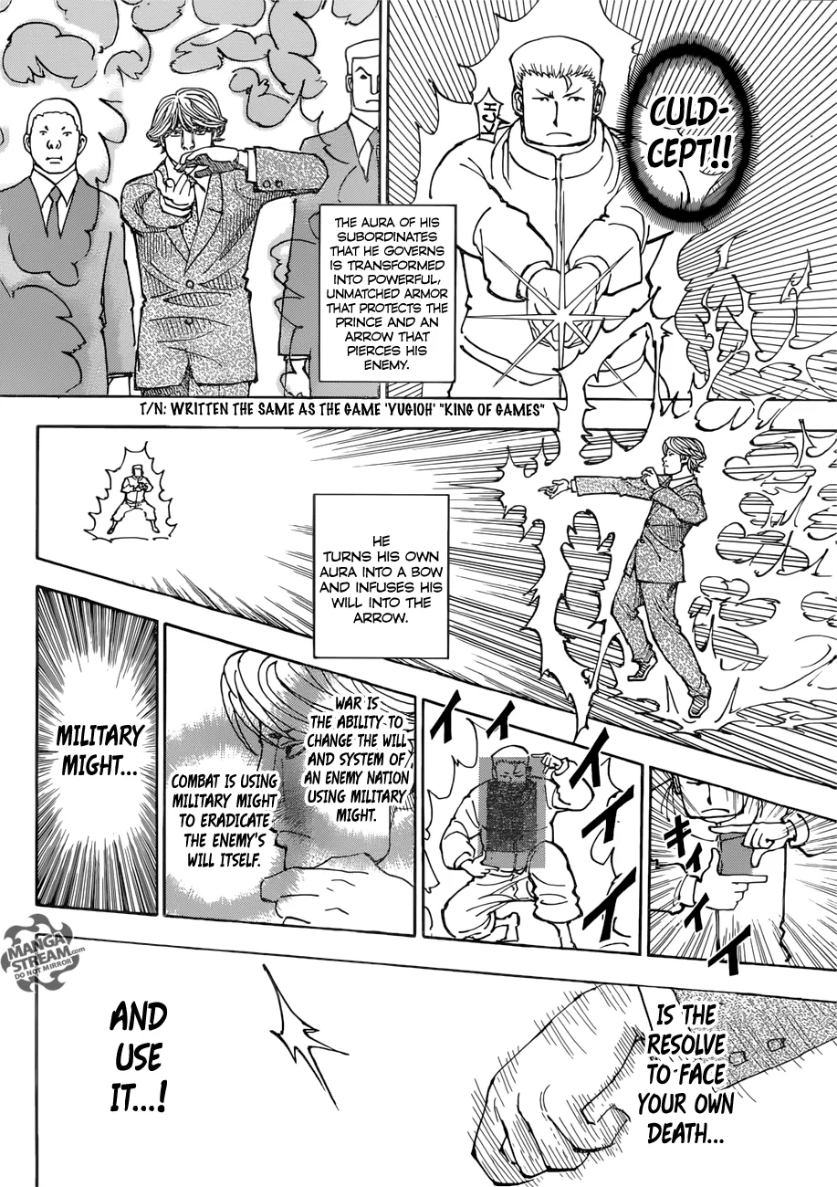 Hunter X Hunter Chapter 382 page 14 - MangaKakalot