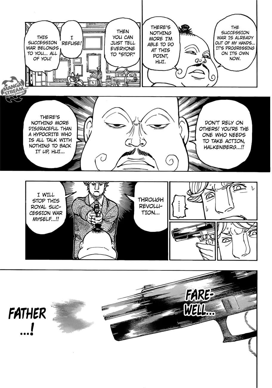 Hunter X Hunter Chapter 382 page 7 - MangaKakalot