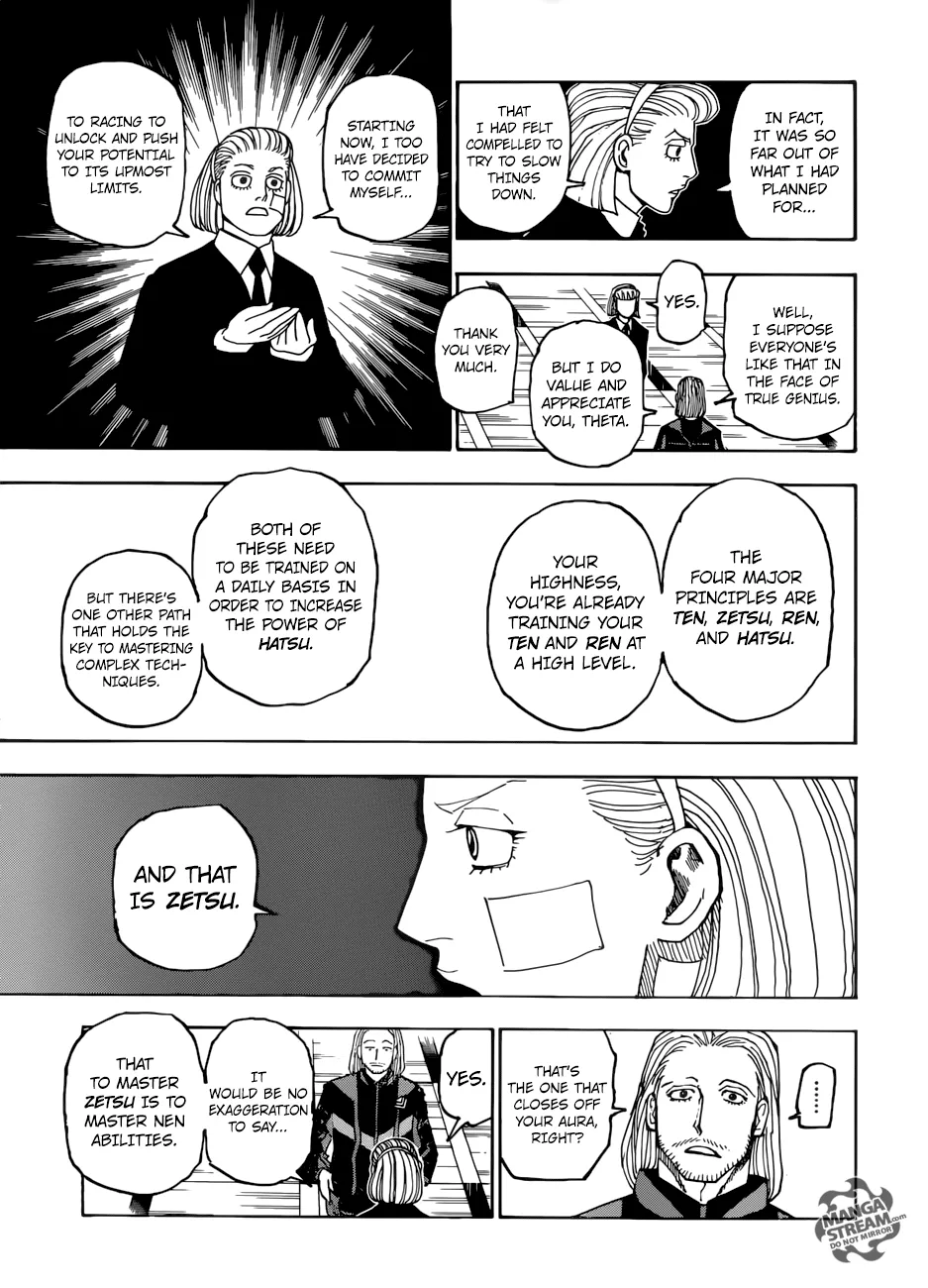 Hunter X Hunter Chapter 384 page 15 - MangaKakalot