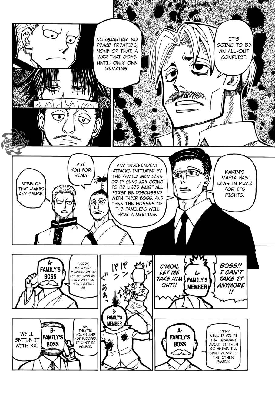 Hunter X Hunter Chapter 384 page 5 - MangaKakalot