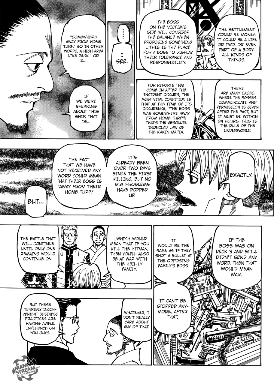 Hunter X Hunter Chapter 384 page 6 - MangaKakalot