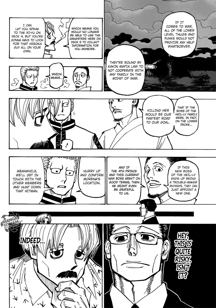 Hunter X Hunter Chapter 384 page 7 - MangaKakalot