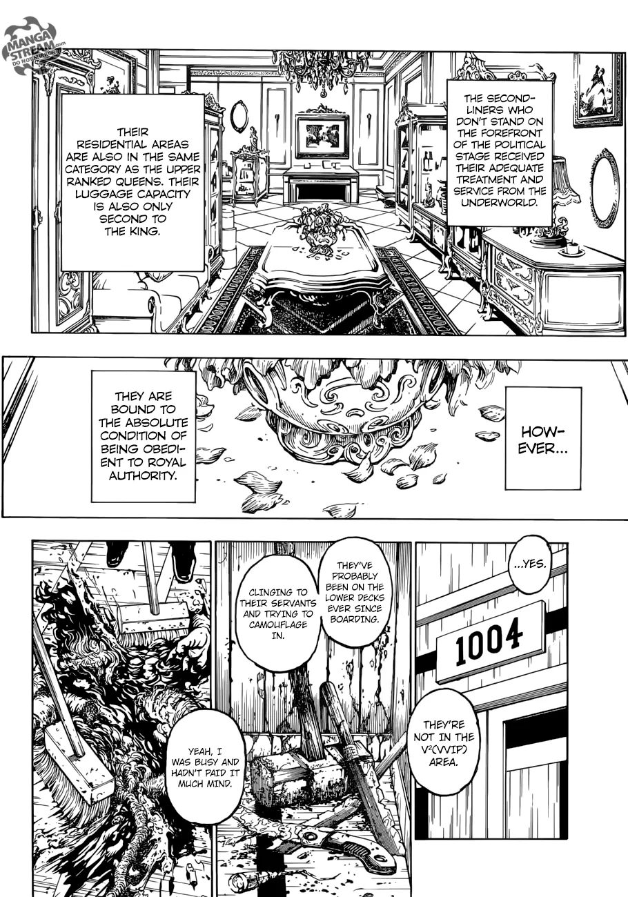 Hunter X Hunter Chapter 384 page 9 - MangaKakalot