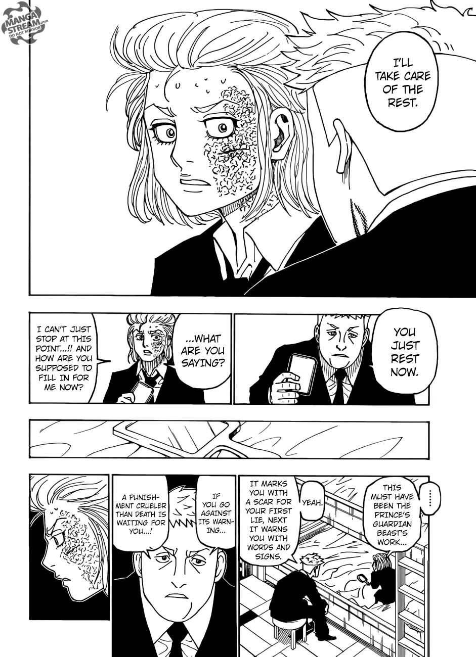 Hunter X Hunter Chapter 385 page 19 - MangaKakalot