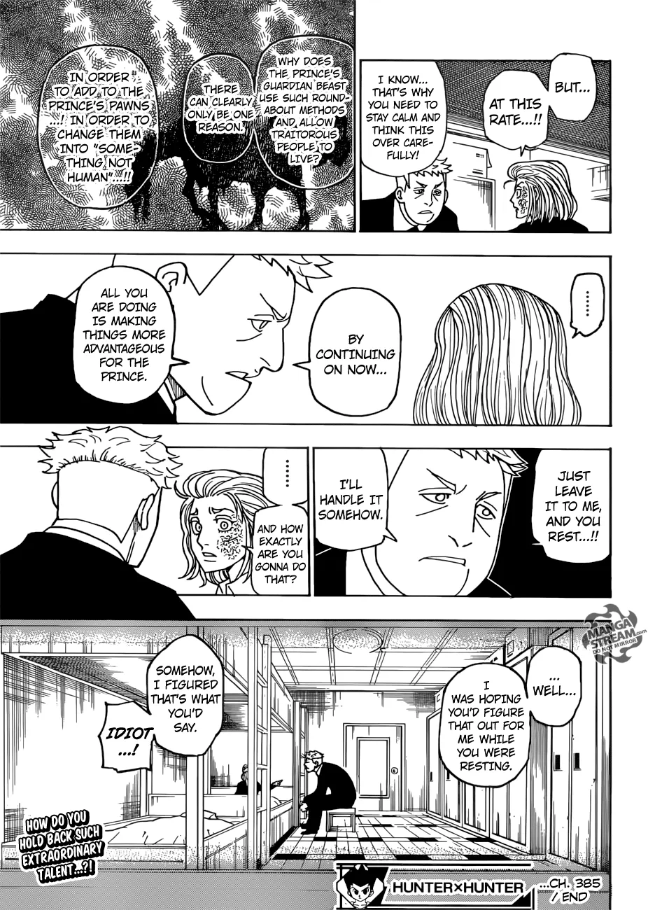 Hunter X Hunter Chapter 385 page 20 - MangaKakalot