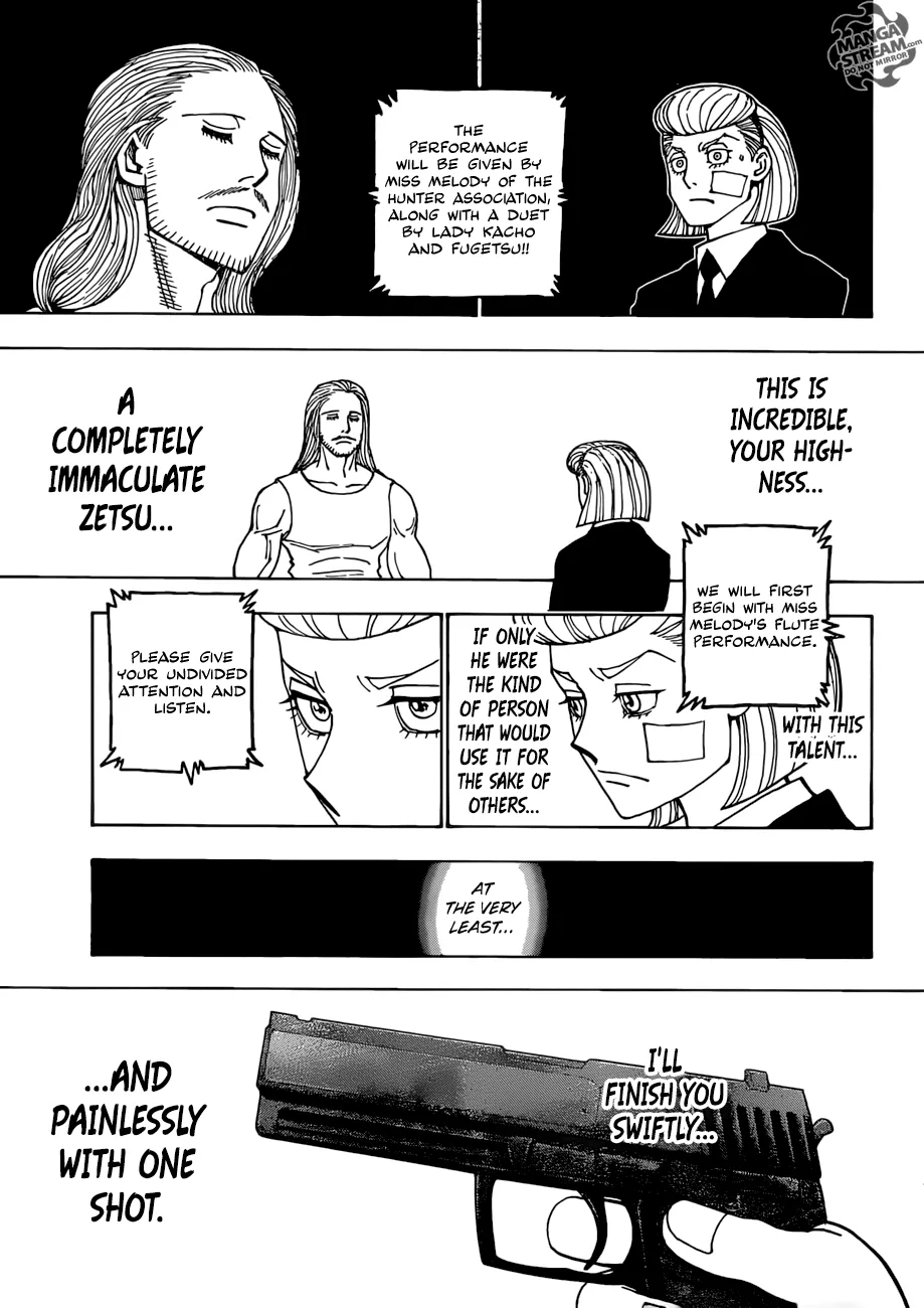 Hunter X Hunter Chapter 385 page 10 - MangaKakalot