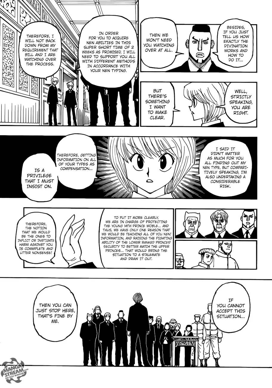 Hunter X Hunter Chapter 386 page 18 - MangaKakalot