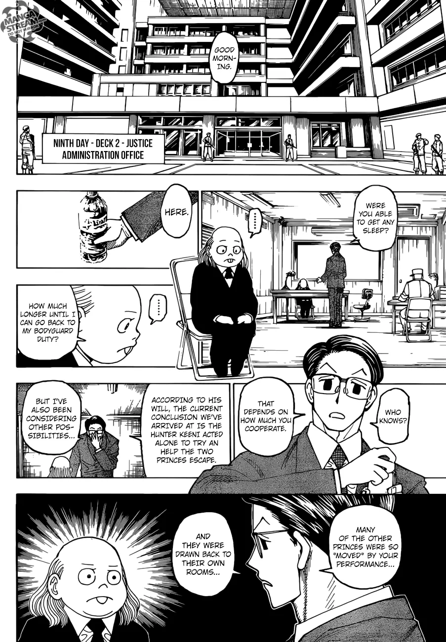 Hunter X Hunter Chapter 386 page 3 - MangaKakalot