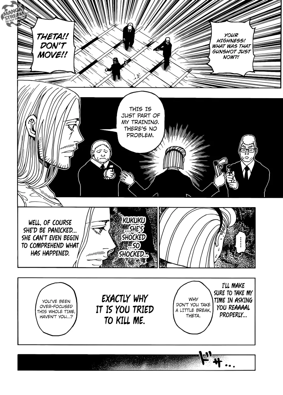 Hunter X Hunter Chapter 387 page 17 - MangaKakalot