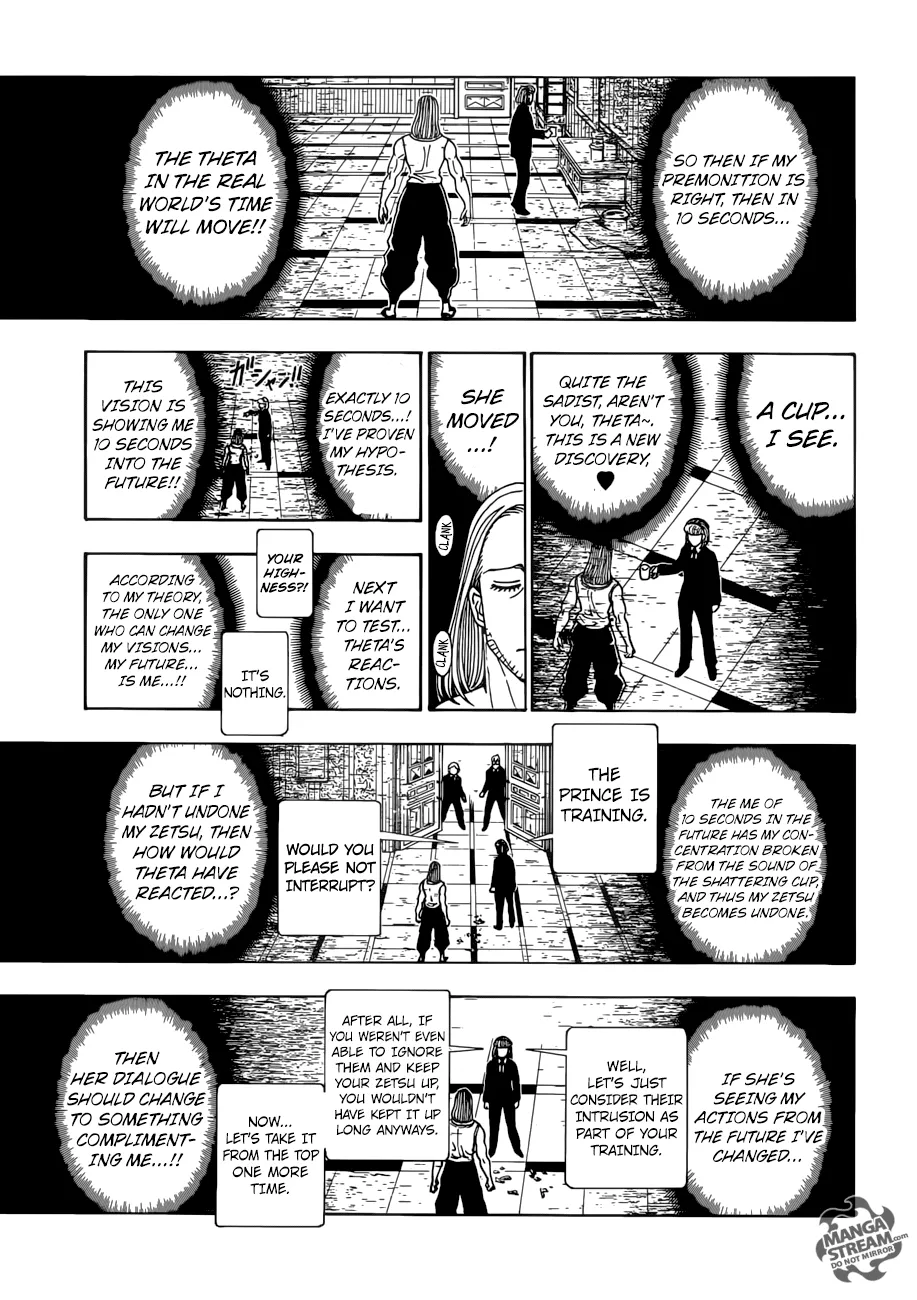 Hunter X Hunter Chapter 387 page 8 - MangaKakalot