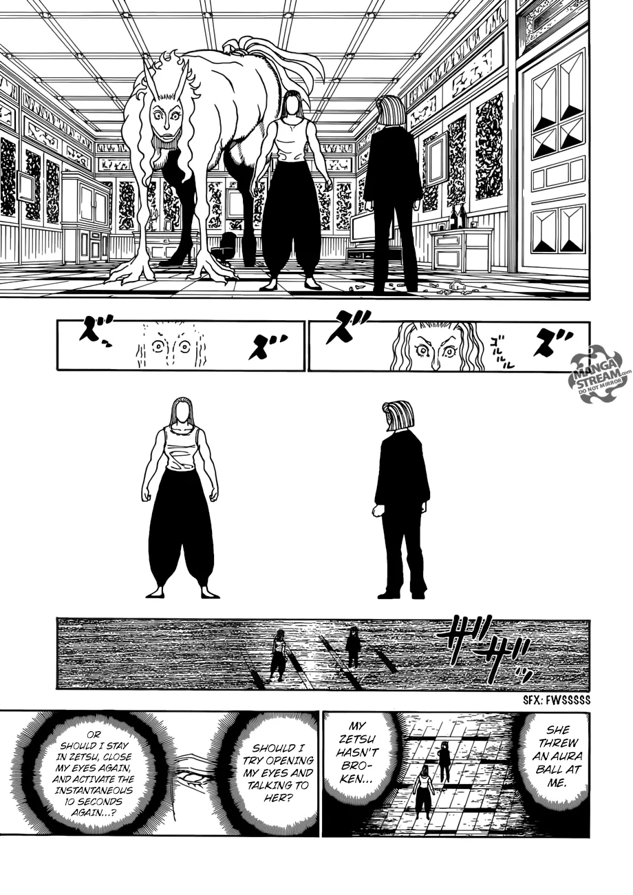 Hunter X Hunter Chapter 387 page 10 - MangaKakalot