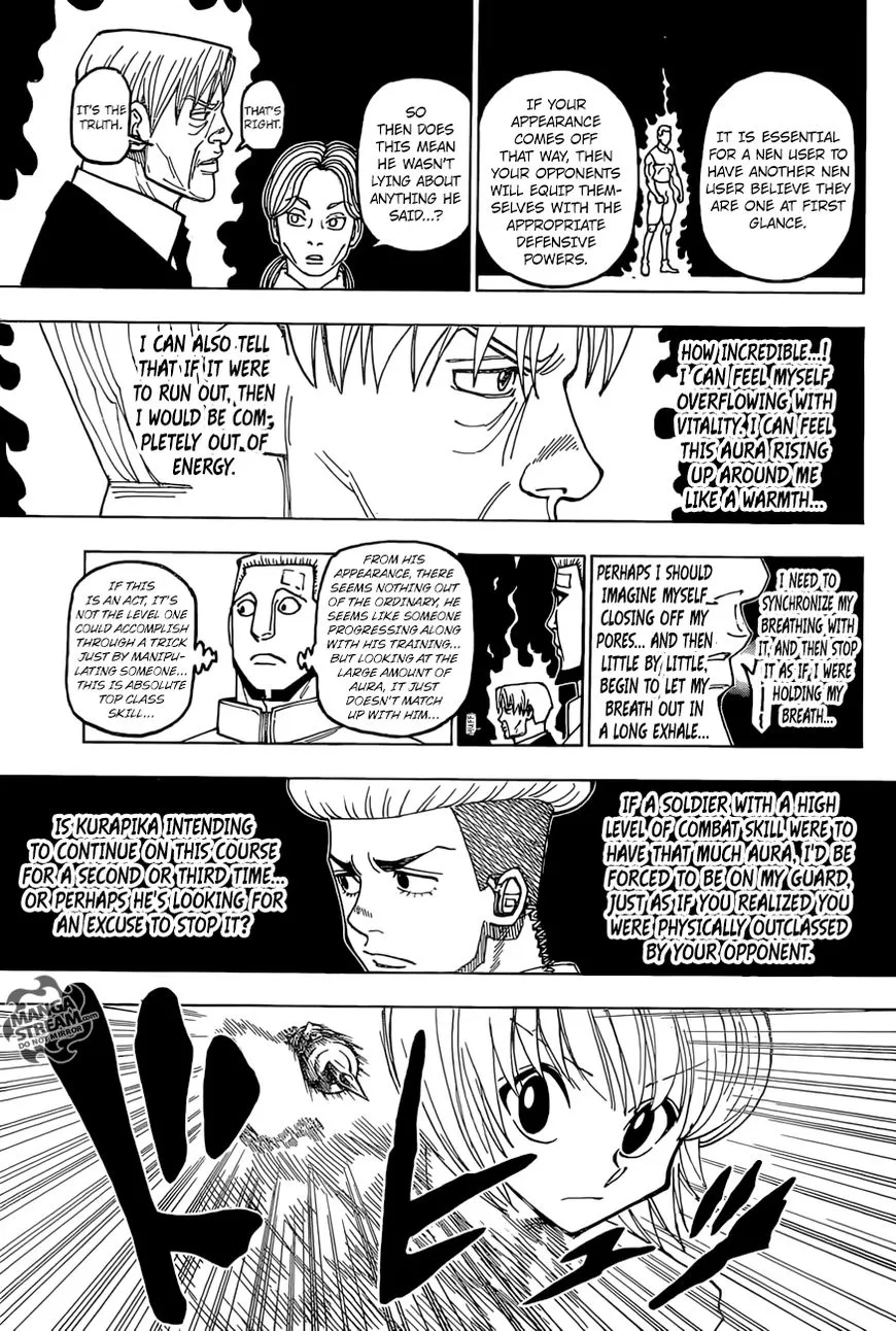 Hunter X Hunter Chapter 388 page 12 - MangaKakalot