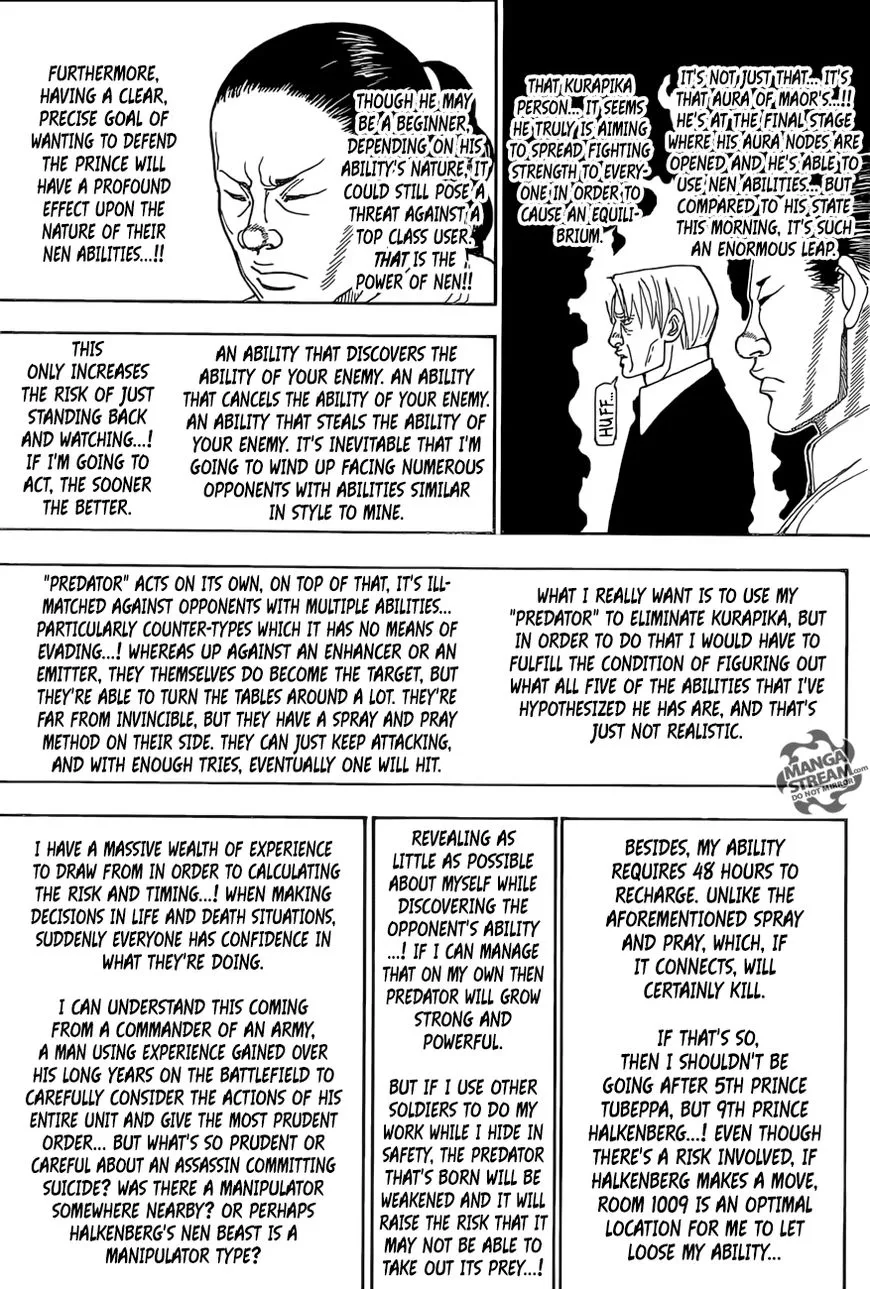 Hunter X Hunter Chapter 388 page 18 - MangaKakalot