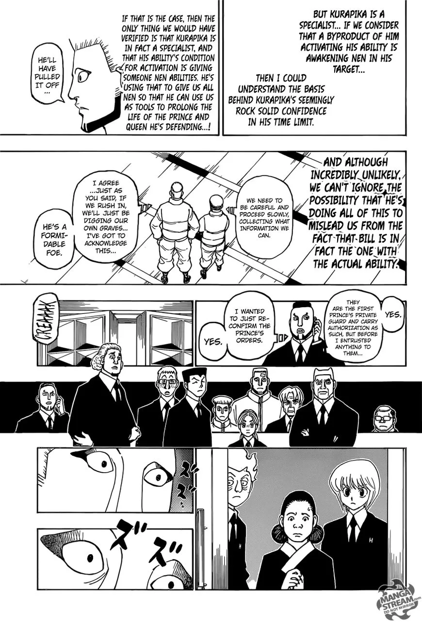 Hunter X Hunter Chapter 388 page 4 - MangaKakalot