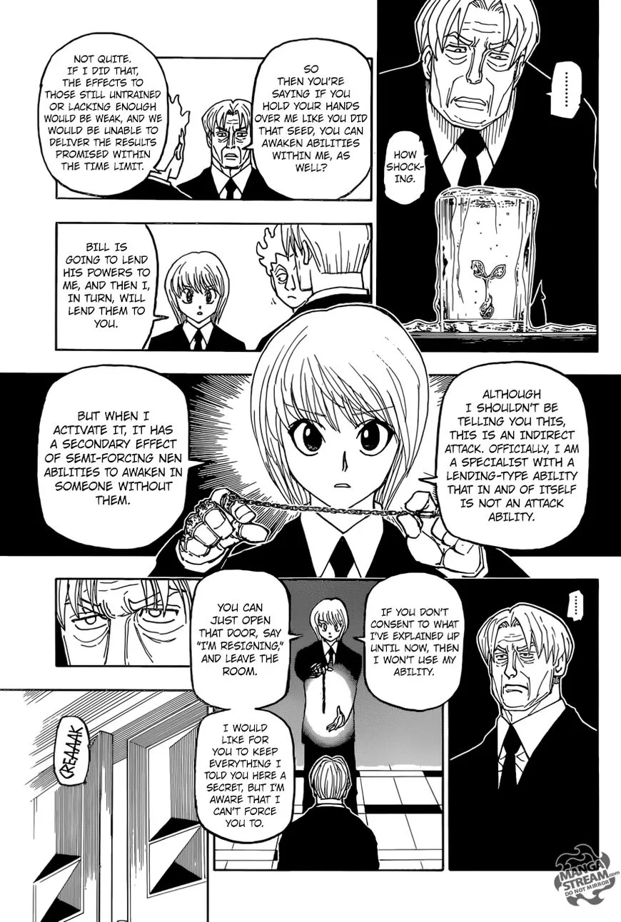 Hunter X Hunter Chapter 388 page 10 - MangaKakalot