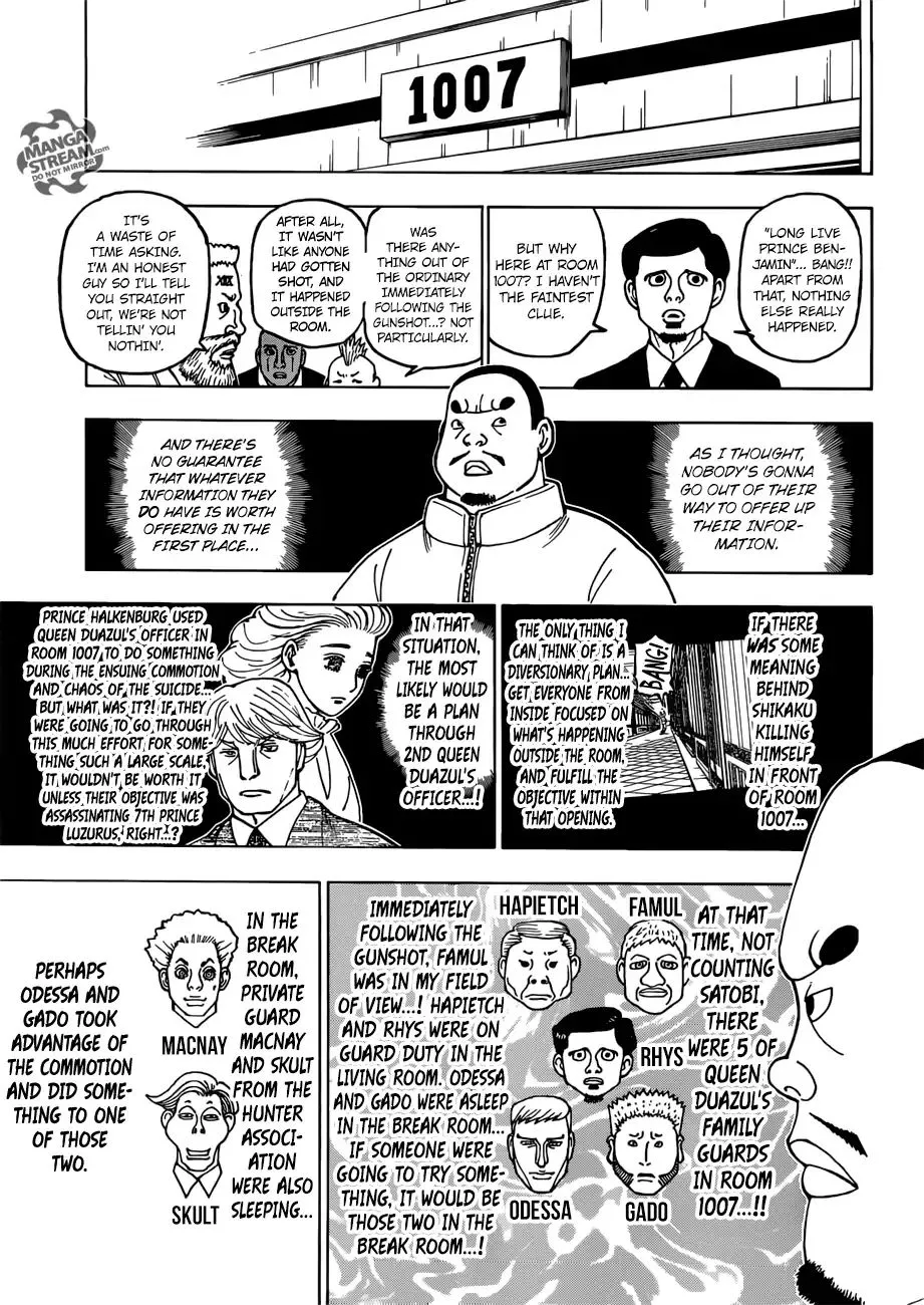 Hunter X Hunter Chapter 389 page 12 - MangaKakalot