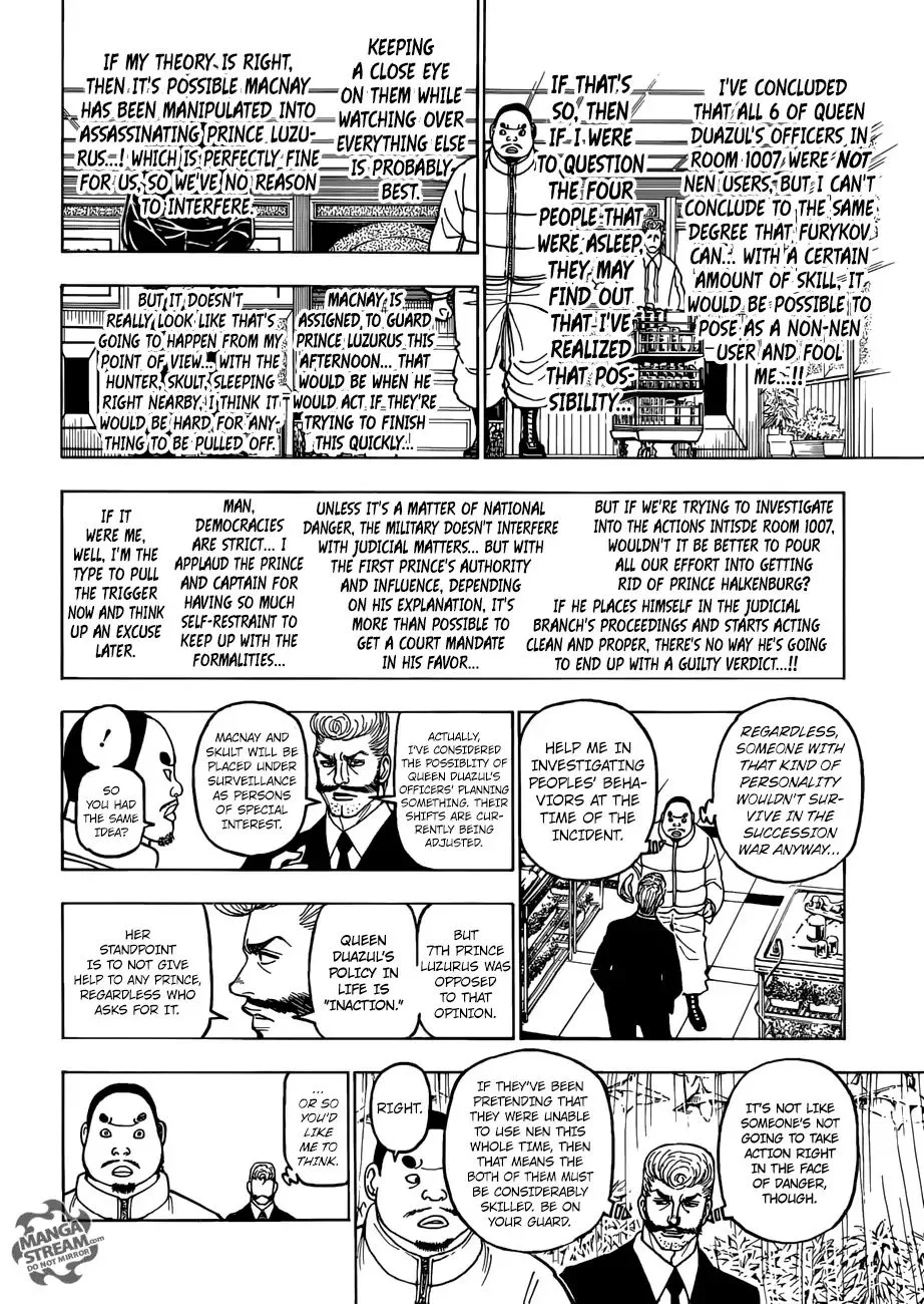 Hunter X Hunter Chapter 389 page 13 - MangaKakalot