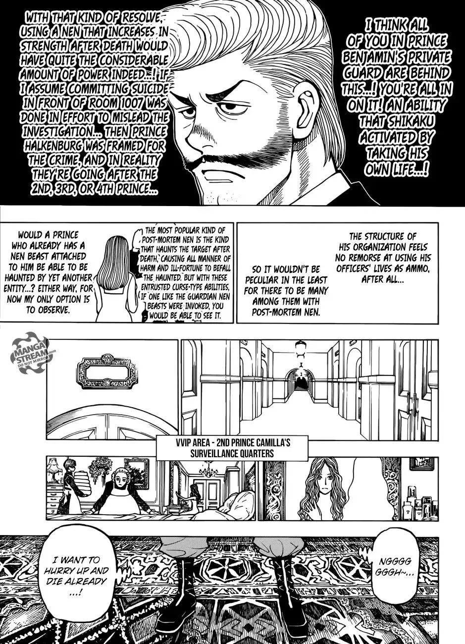 Hunter X Hunter Chapter 389 page 14 - MangaKakalot