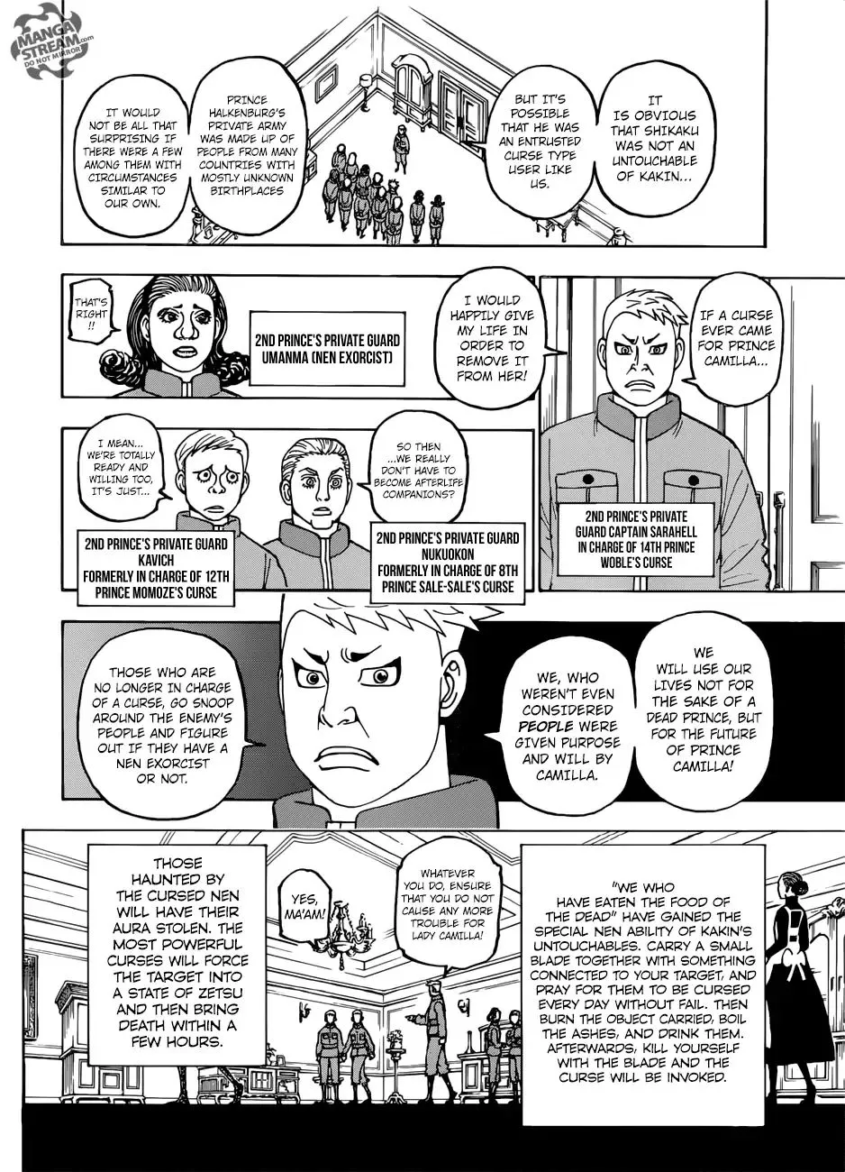 Hunter X Hunter Chapter 389 page 17 - MangaKakalot