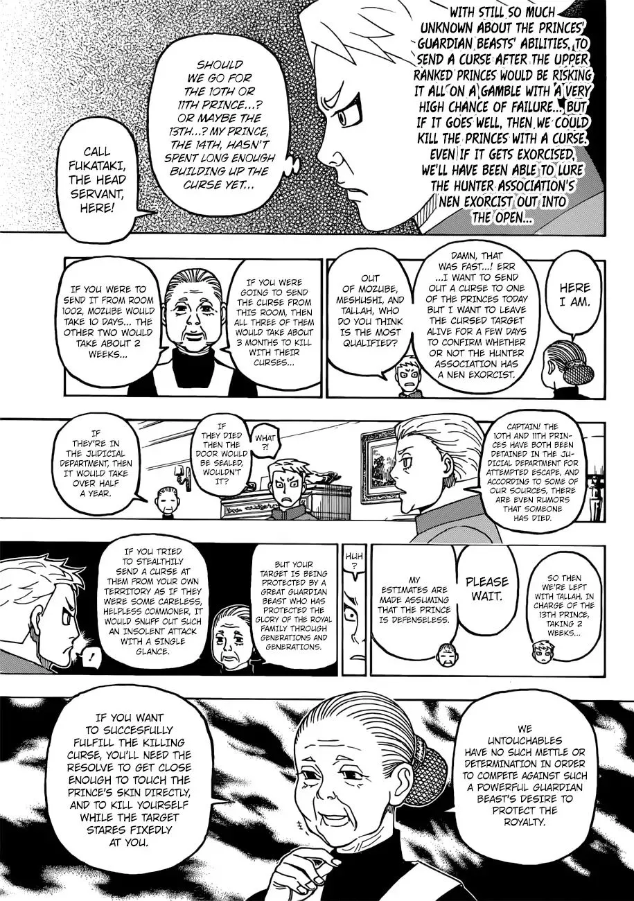 Hunter X Hunter Chapter 389 page 18 - MangaKakalot