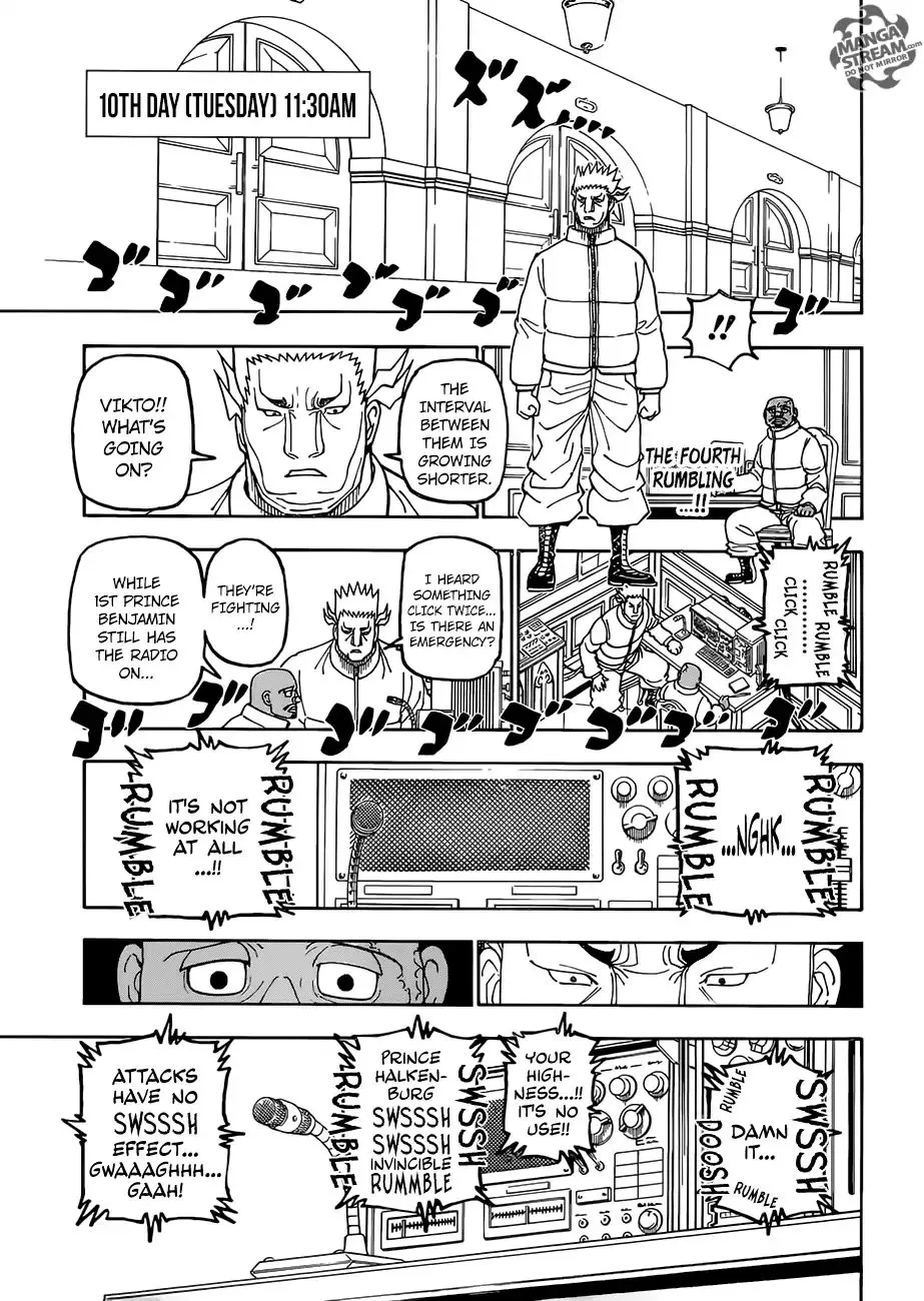 Hunter X Hunter Chapter 389 page 6 - MangaKakalot