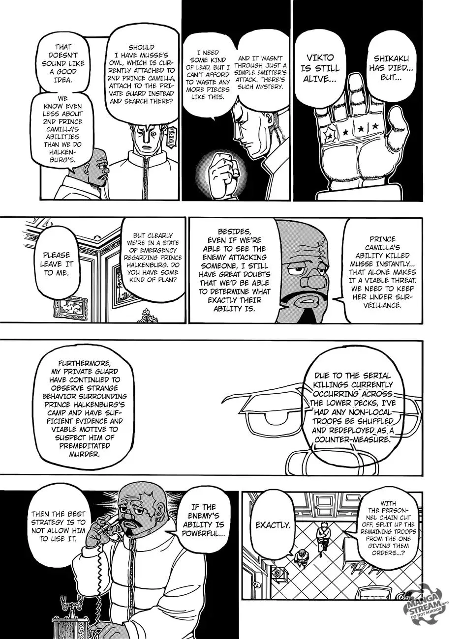 Hunter X Hunter Chapter 389 page 8 - MangaKakalot