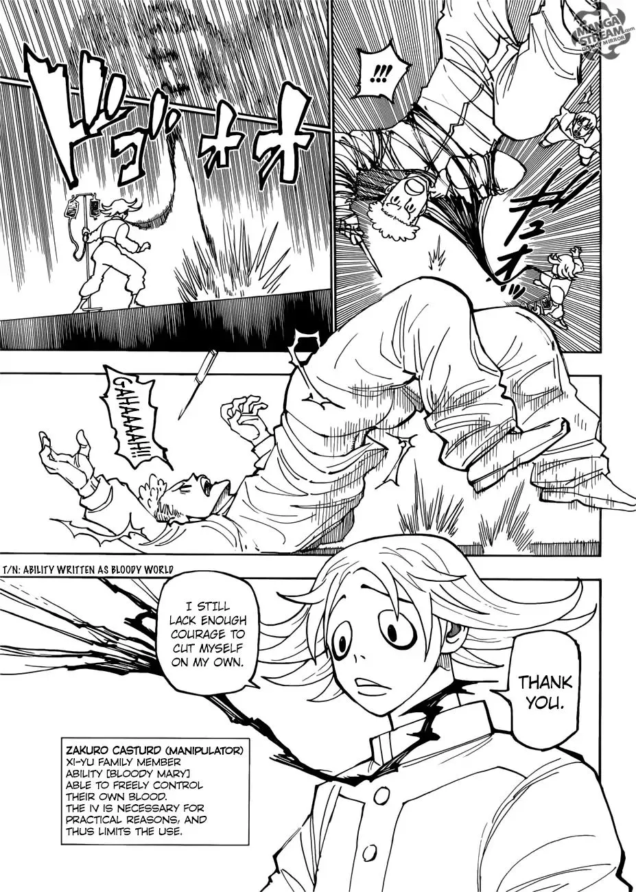 Hunter X Hunter Chapter 390 page 16 - MangaKakalot