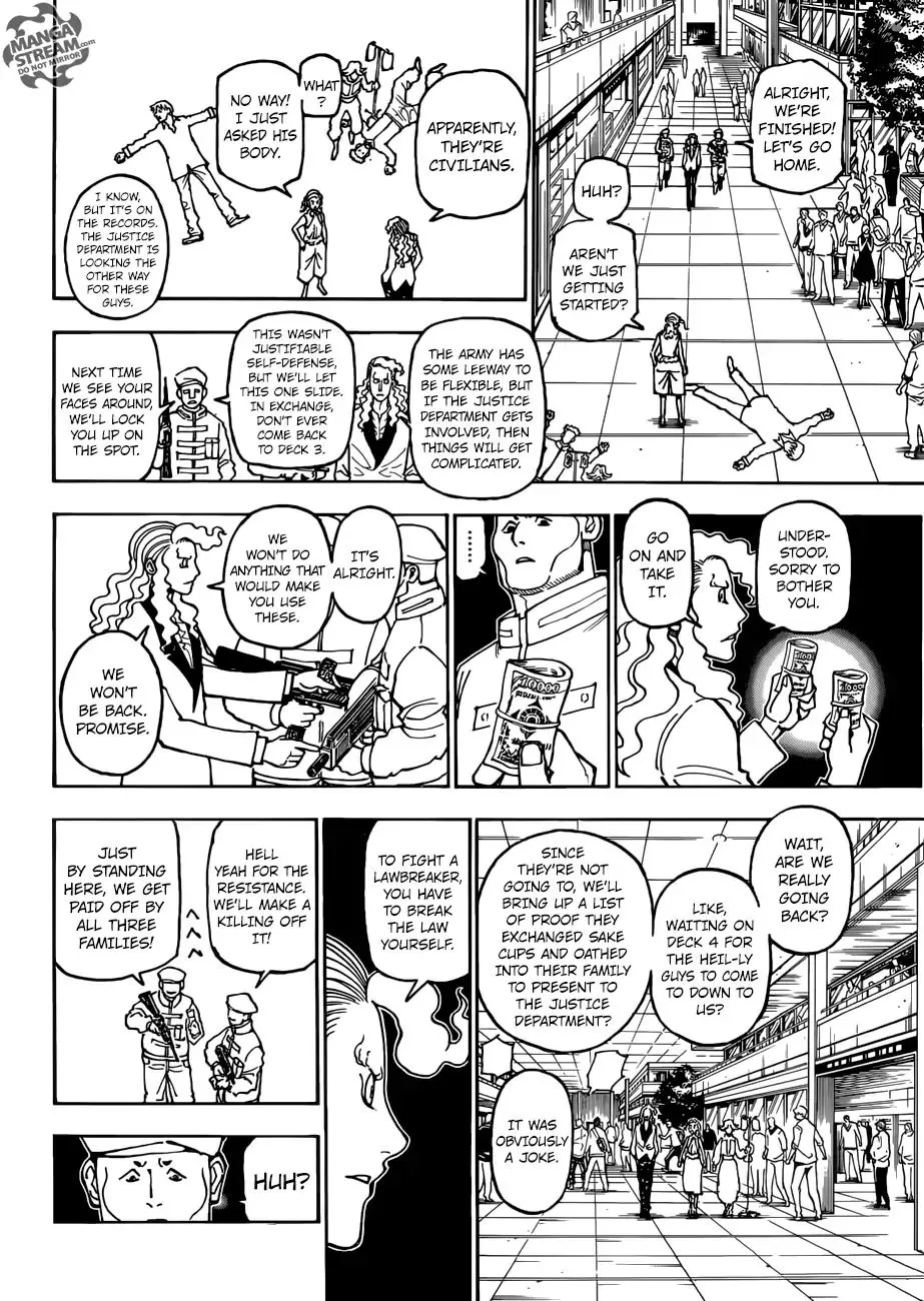 Hunter X Hunter Chapter 390 page 19 - MangaKakalot