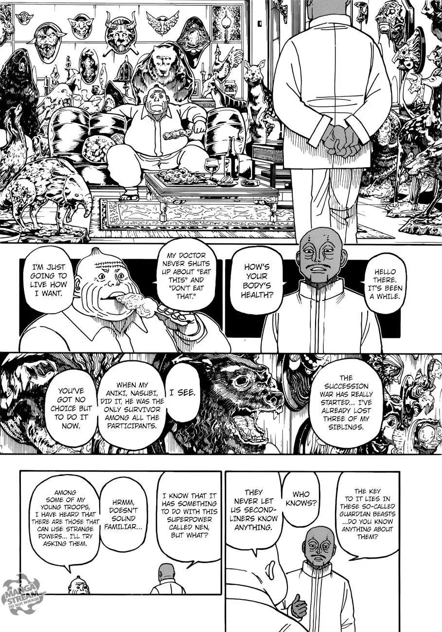 Hunter X Hunter Chapter 390 page 5 - MangaKakalot