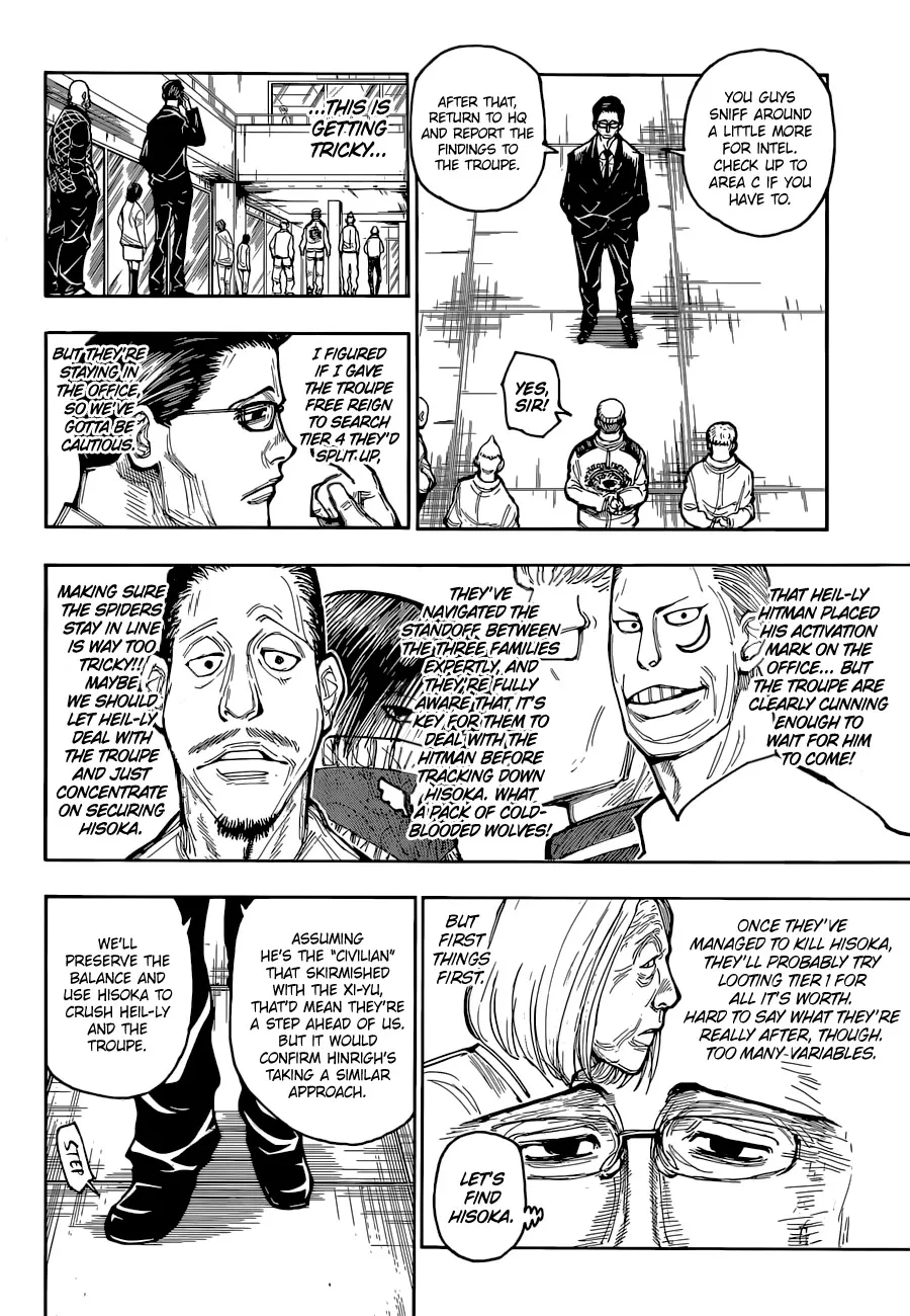 Hunter X Hunter Chapter 392 page 15 - MangaKakalot