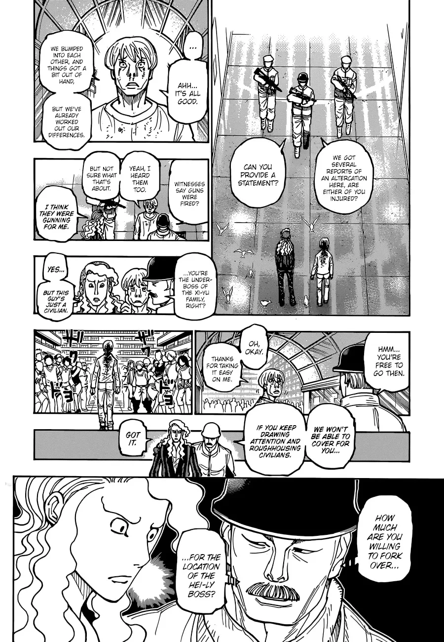 Hunter X Hunter Chapter 392 page 3 - MangaKakalot