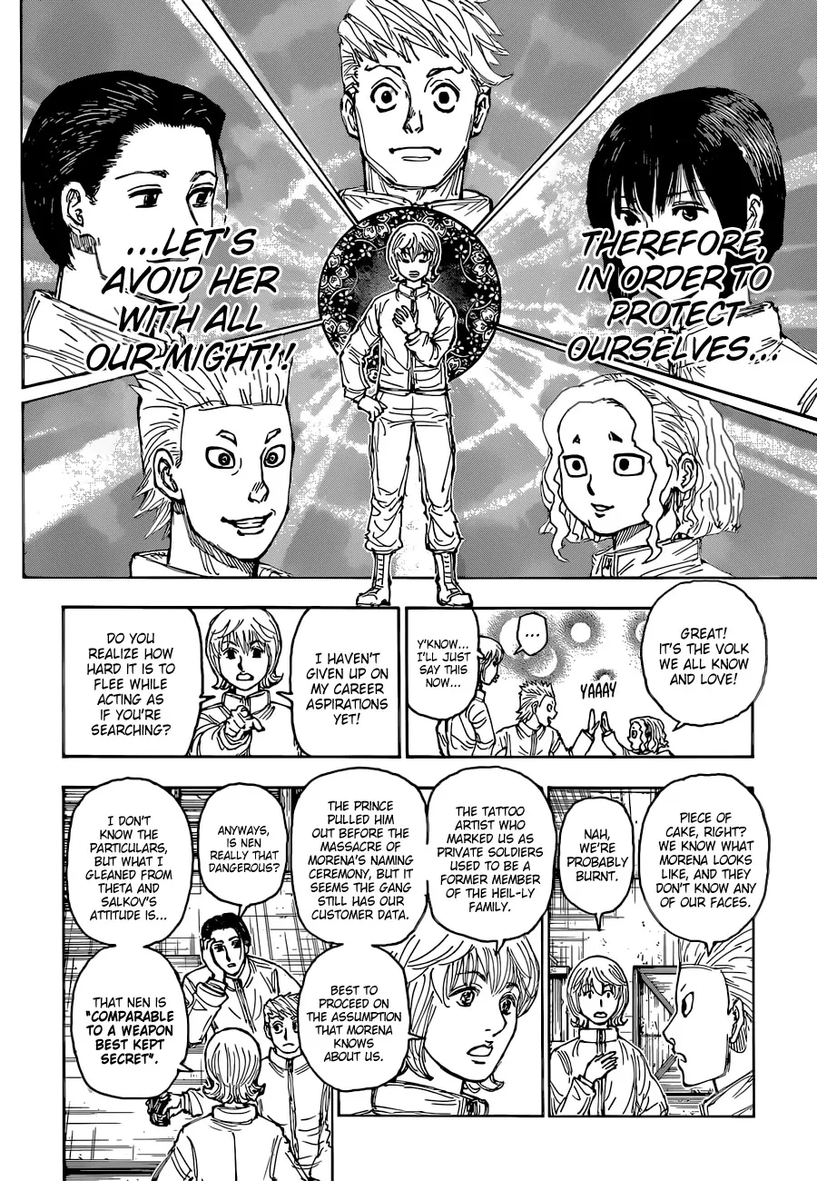 Hunter X Hunter Chapter 394 page 19 - MangaKakalot