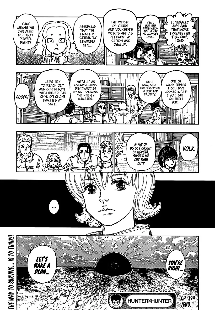 Hunter X Hunter Chapter 394 page 20 - MangaKakalot