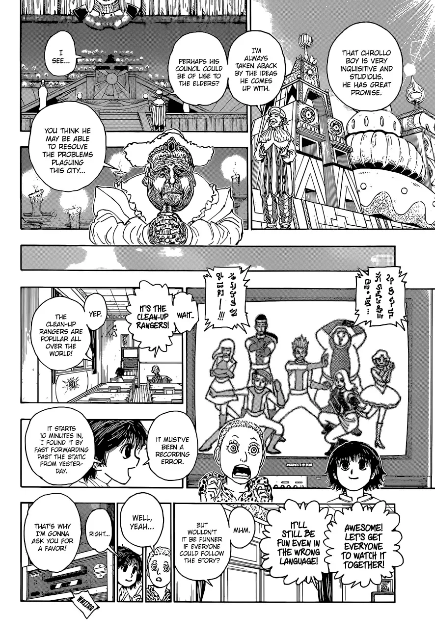 Hunter X Hunter Chapter 395 page 16 - MangaKakalot