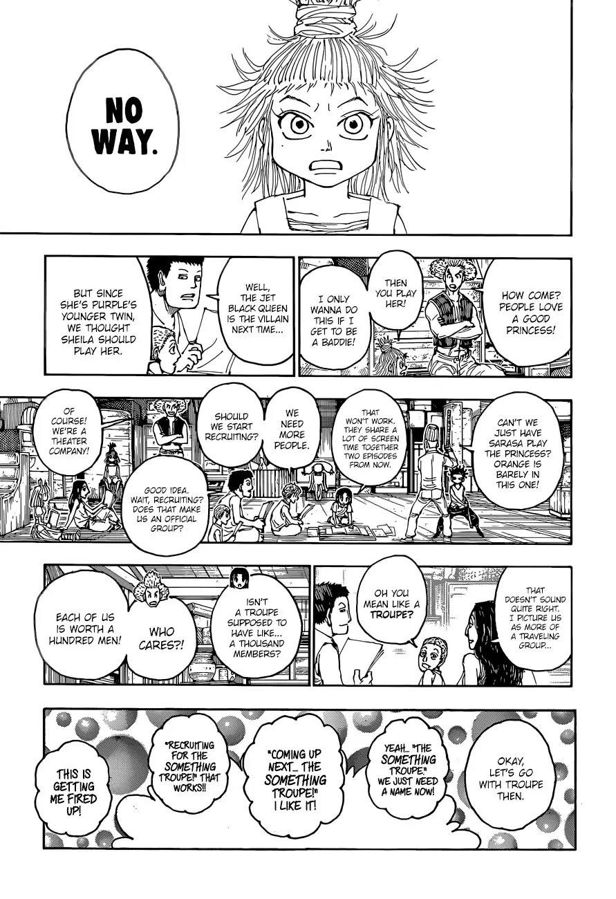 Hunter X Hunter Chapter 396 page 18 - MangaKakalot