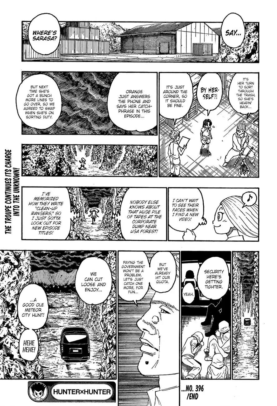 Hunter X Hunter Chapter 396 page 20 - MangaKakalot