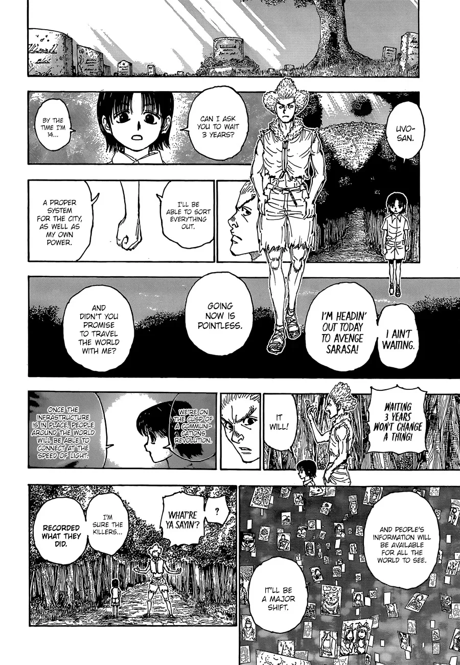 Hunter X Hunter Chapter 397 page 15 - MangaKakalot