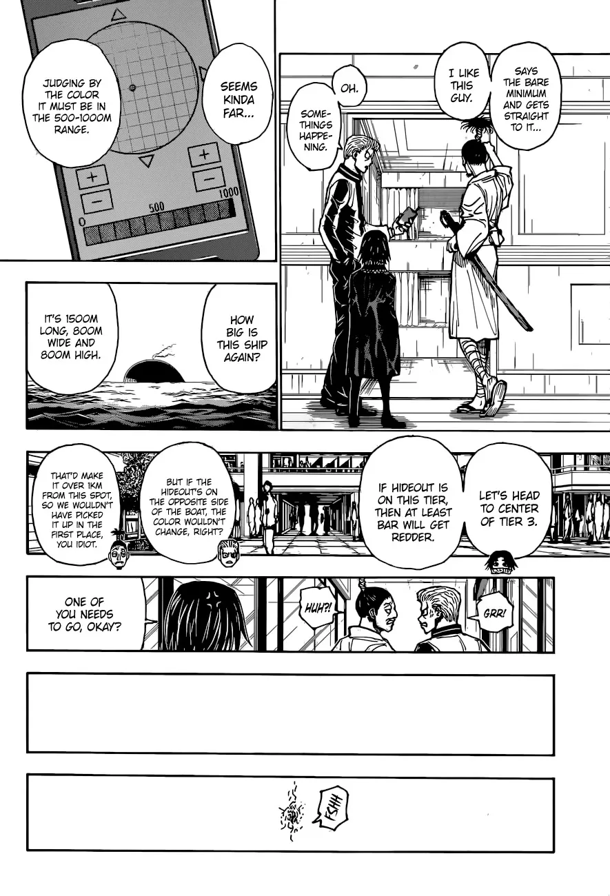 Hunter X Hunter Chapter 398 page 11 - MangaKakalot