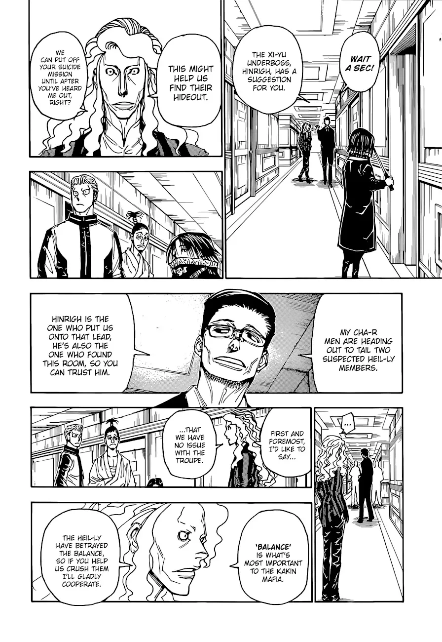 Hunter X Hunter Chapter 398 page 7 - MangaKakalot