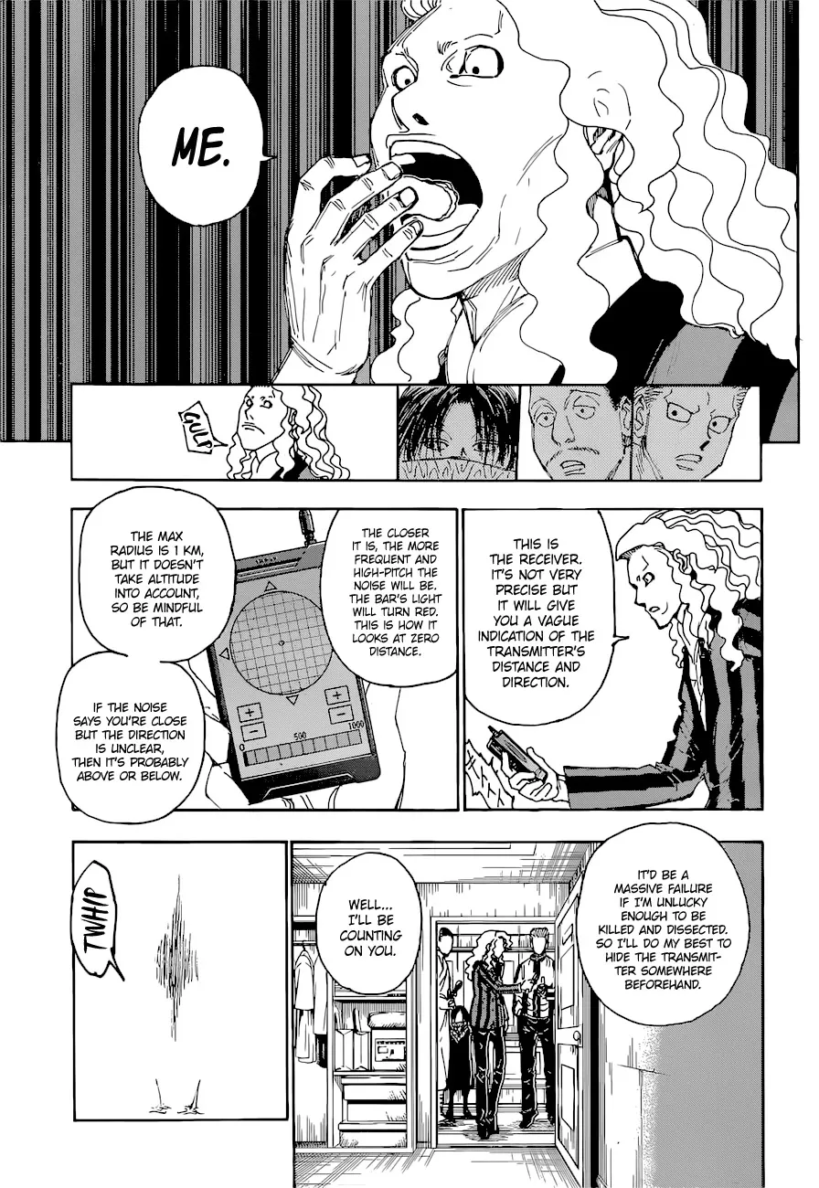 Hunter X Hunter Chapter 398 page 10 - MangaKakalot