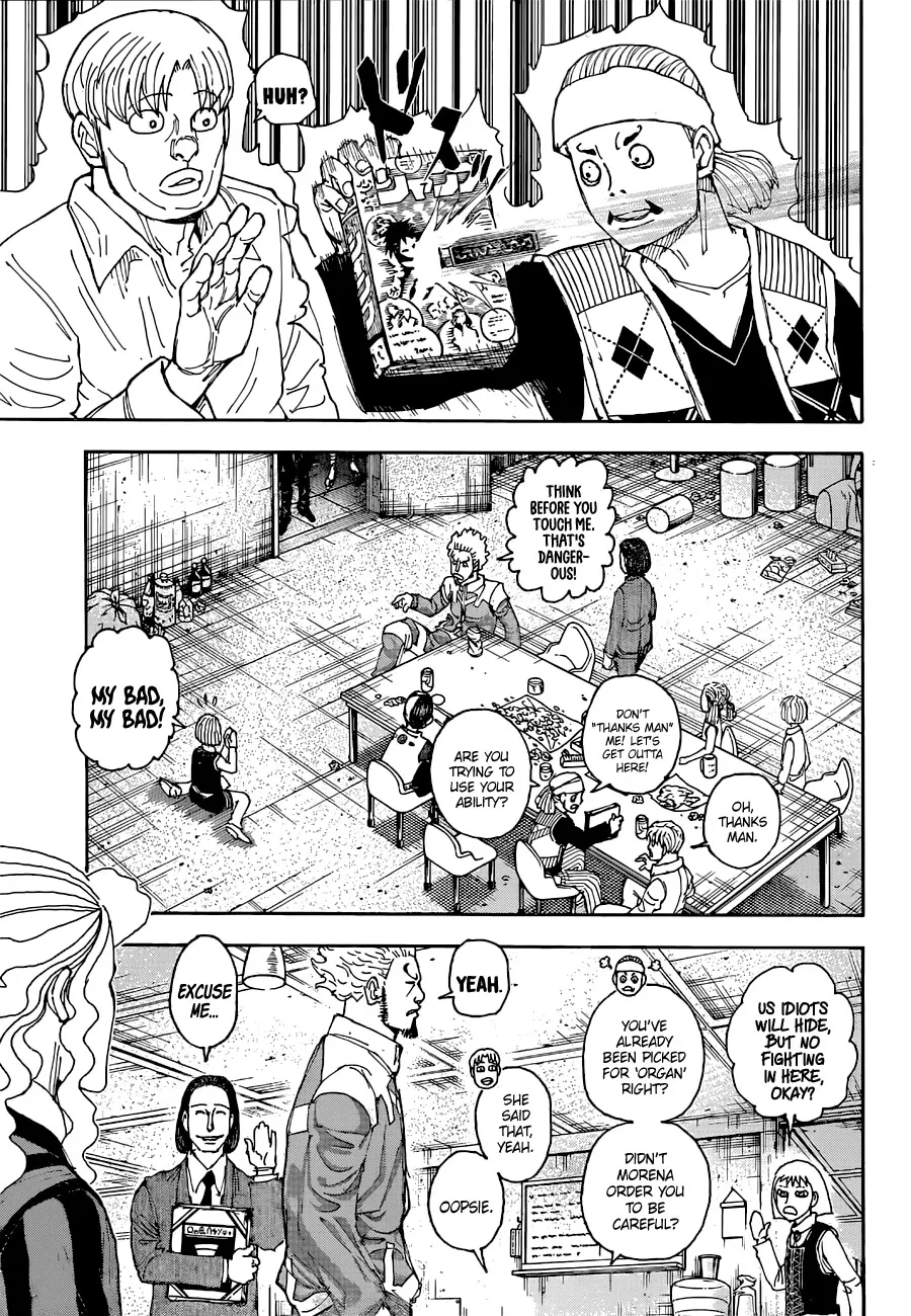 Hunter X Hunter Chapter 399 page 10 - MangaKakalot