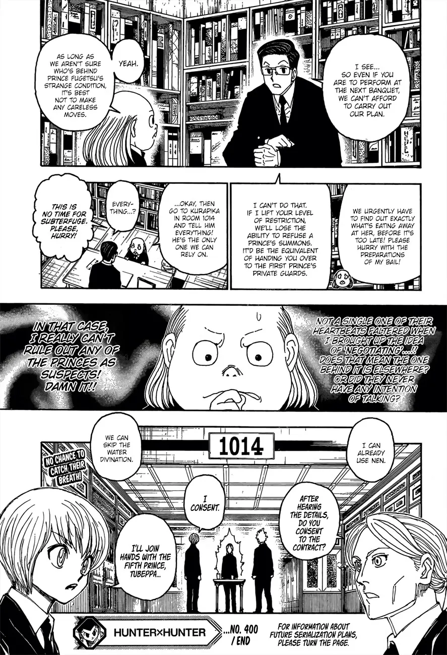 Hunter X Hunter Chapter 400 page 21 - MangaKakalot