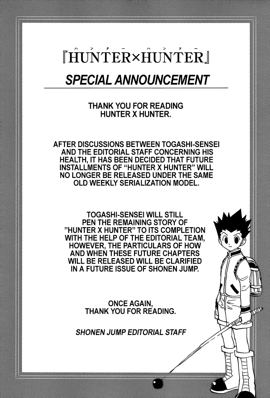 Hunter X Hunter Chapter 400 page 22 - MangaKakalot