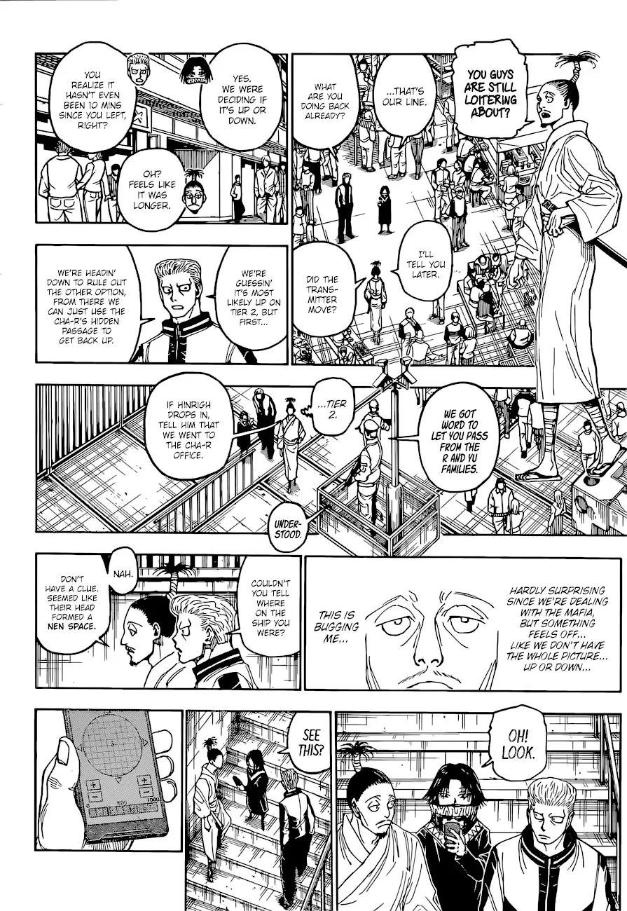 Hunter X Hunter Chapter 400 page 4 - MangaKakalot