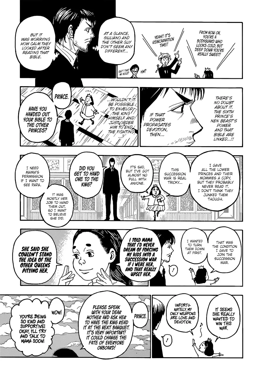 Hunter X Hunter Chapter 400 page 7 - MangaKakalot