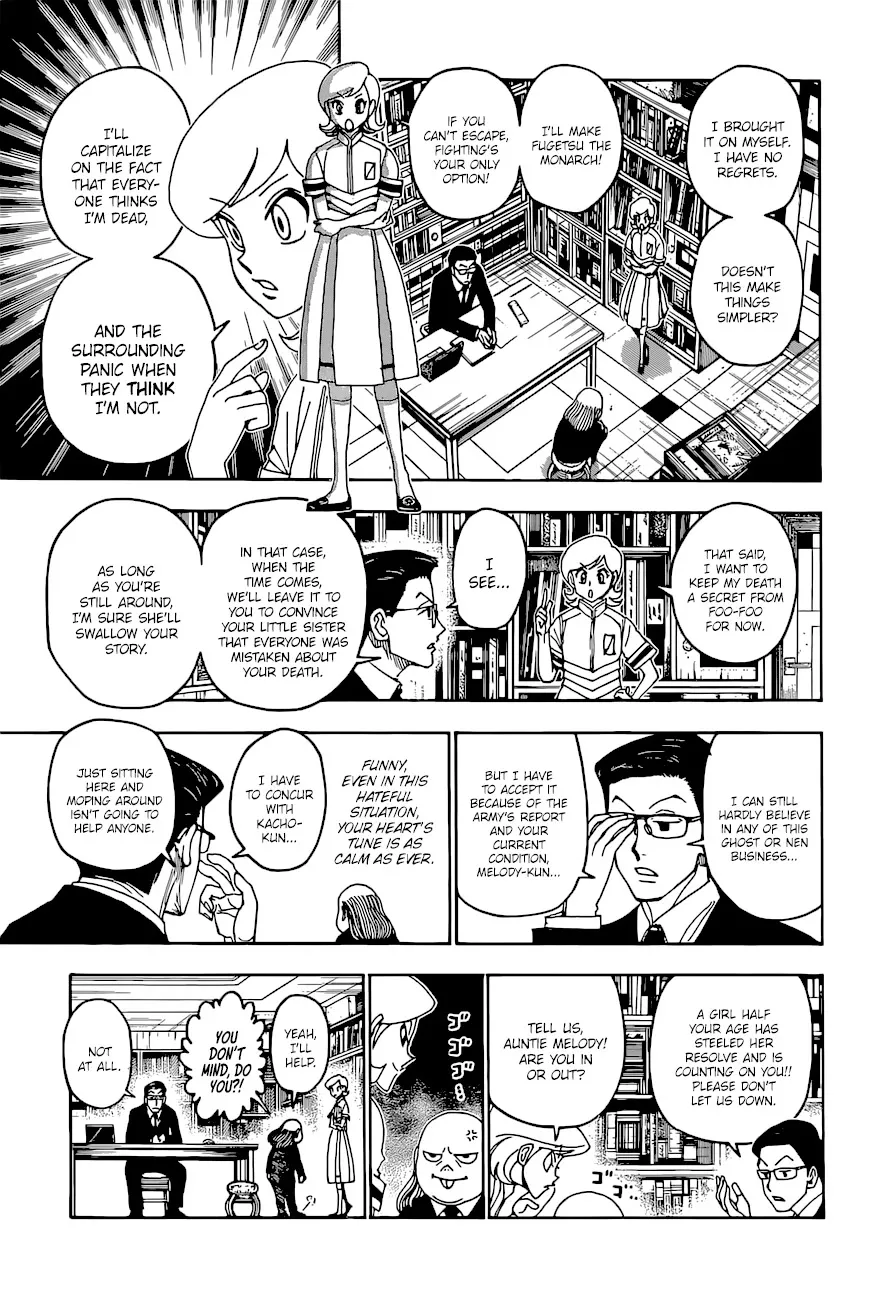 Hunter X Hunter Chapter 400 page 9 - MangaKakalot