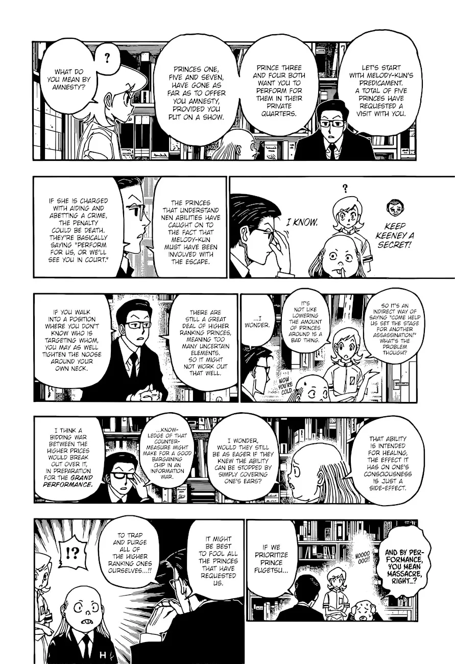 Hunter X Hunter Chapter 400 page 10 - MangaKakalot