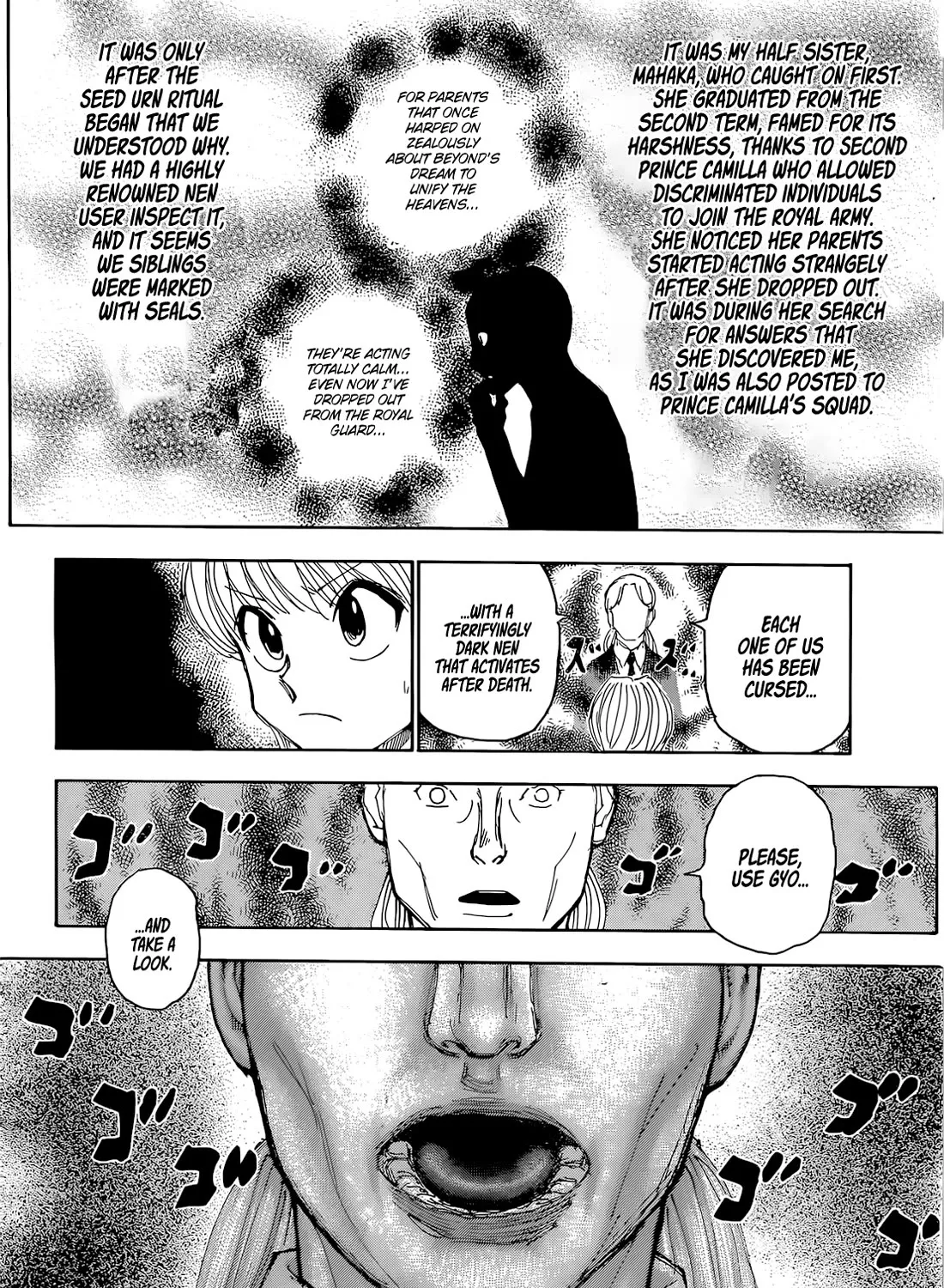 Hunter X Hunter Chapter 401 page 18 - MangaKakalot