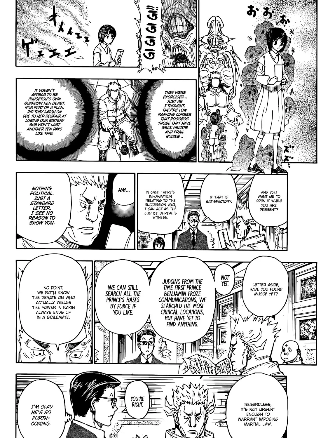 Hunter X Hunter Chapter 402 page 28 - MangaKakalot